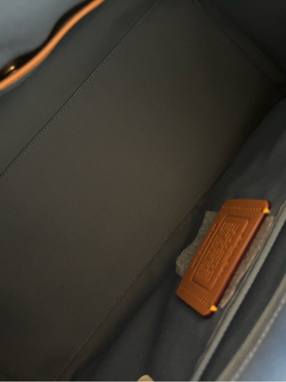Coach Denim Large Rowan - Picture 5 of 7